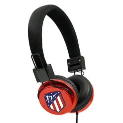 Atlético de Madrid AURICULARES CASCO NEGRO