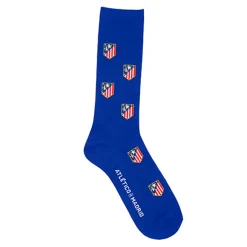 Hombre Atlético de Madrid Calcetines Escudo Azul