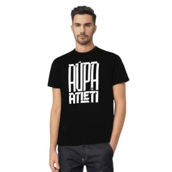 Hombre Atlético de Madrid CAMISETA AÚPA ATLETI NEGRA