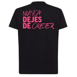 Hombre Atlético de Madrid CAMISETA NUNCA DEJES DE CREER NEGRA