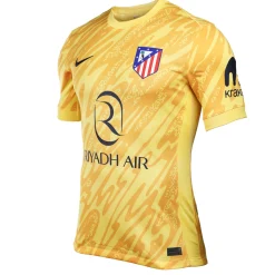 Hombre Atlético de Madrid Camiseta portero manga corta amarilla 24/25