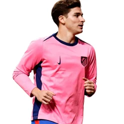 Hombre Atlético de Madrid Camiseta Prematch Manga Larga Nike Uefa 24/25