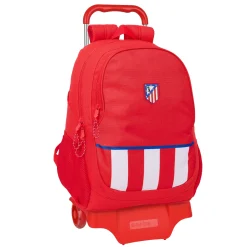 Atlético de Madrid Mochila Carro Escudo Rayas