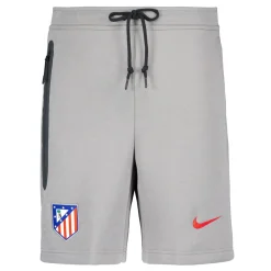 Hombre Atlético de Madrid Pantalón Corto Tech Fleece Uefa Gris