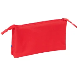 Atlético de Madrid Portatodo Triple Escudo Rayas