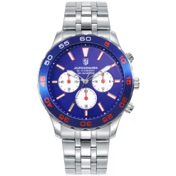 Atlético de Madrid Reloj Acero Esfera Azul