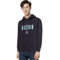 Hombre Atlético de Madrid SUDADERA AZUL CLáSICA