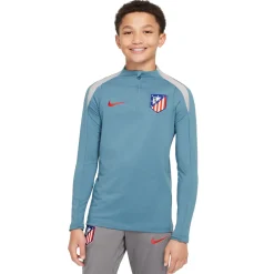 Atlético de Madrid Sudadera drill top niño entrenamiento nike 24/25